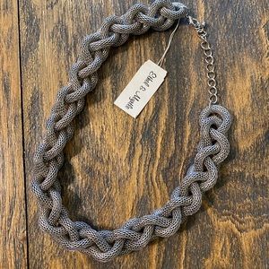 Mesh braid necklace